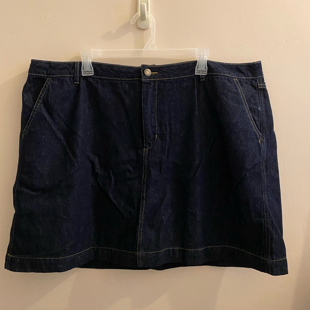 NWOT Denim Skort, 20W, by Woman Within